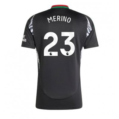 Dres Arsenal Mikel Merino #23 Gostujuci 2024-25 Kratak Rukav Dres Arsenal Mikel Merino #23 Gostujuci 2024-25 Kratak Rukav